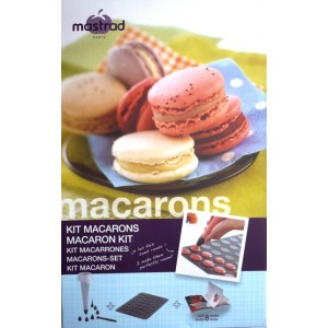 Sada na pečení makronek, Macarons kit forma na makronky a zdobička na muffiny cupcakes
