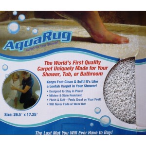 Aqua Rug - Chytrá koupelnová protiskluzová a masážní podložka, předložka