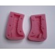 Silikonová forma na marcipán dámská bota - kozačky 3D